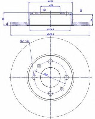 Disc frana