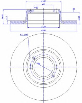 Disc frana