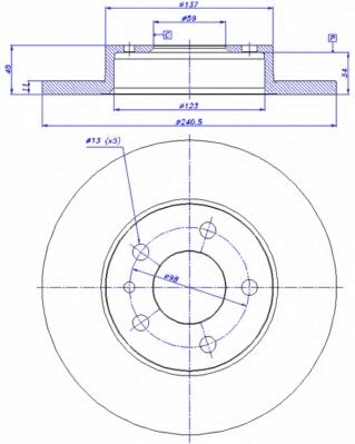 Disc frana