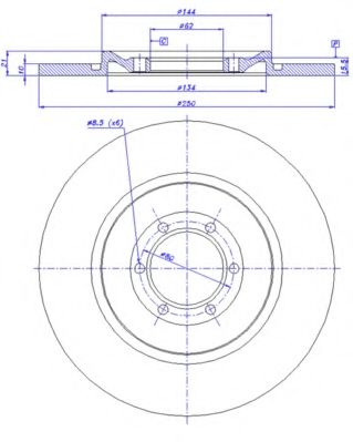 Disc frana