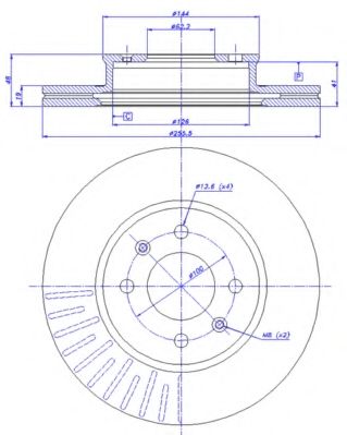 Disc frana