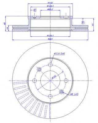 Disc frana