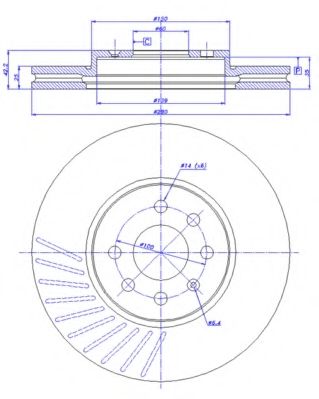 Disc frana