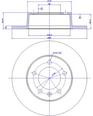 Disc frana