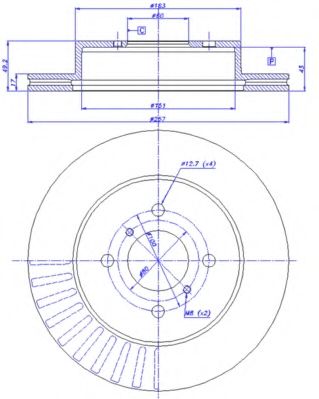 Disc frana