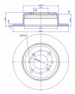 Disc frana