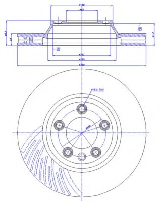 Disc frana