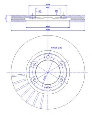 Disc frana