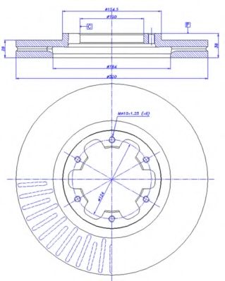 Disc frana