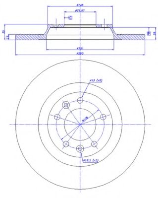 Disc frana