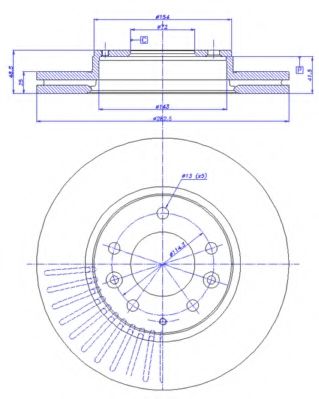 Disc frana