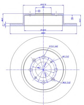 Disc frana