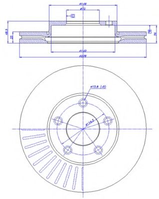 Disc frana