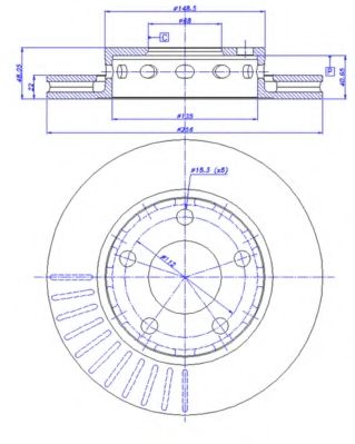 Disc frana