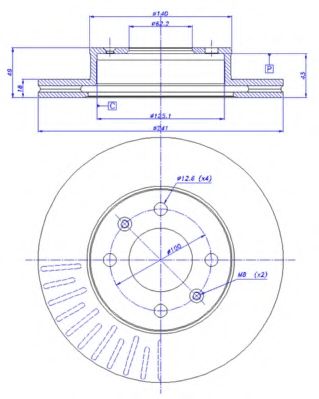 Disc frana