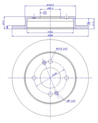 Disc frana