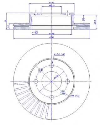 Disc frana