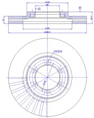 Disc frana