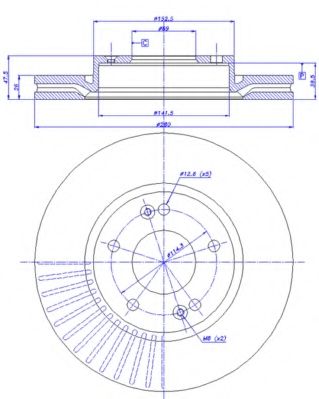 Disc frana