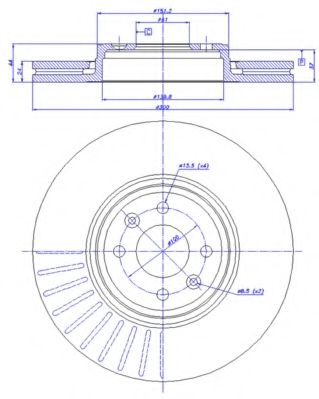 Disc frana