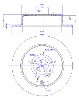 Disc frana