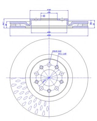 Disc frana