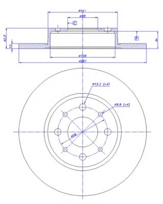 Disc frana