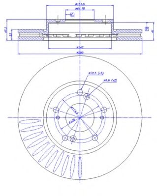 Disc frana