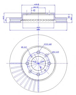 Disc frana