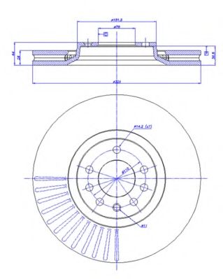 Disc frana