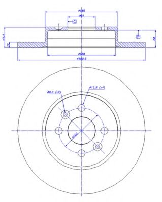 Disc frana