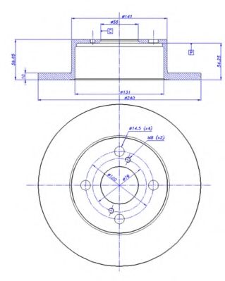 Disc frana