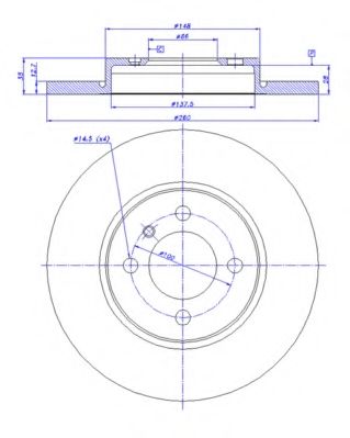 Disc frana