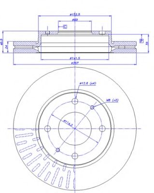 Disc frana