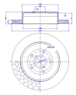 Disc frana