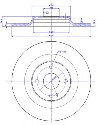 Disc frana