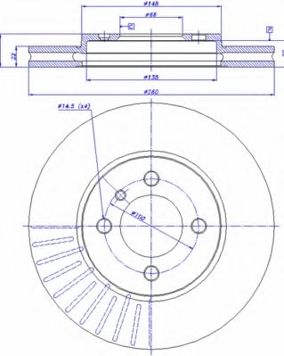 Disc frana