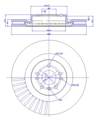 Disc frana