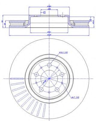 Disc frana