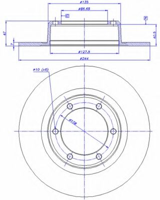 Disc frana