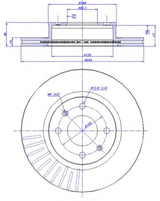 Disc frana