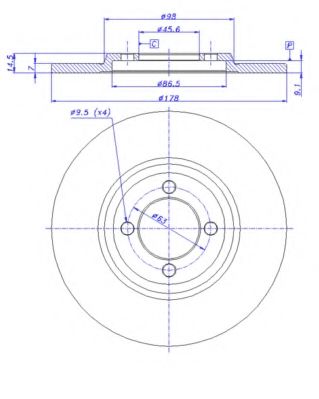 Disc frana