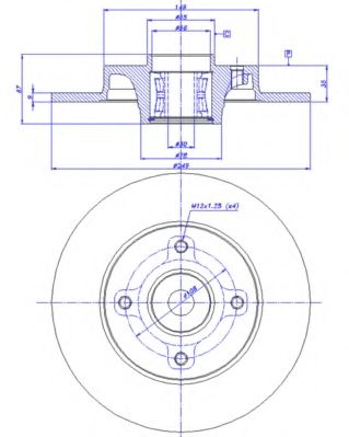 Disc frana