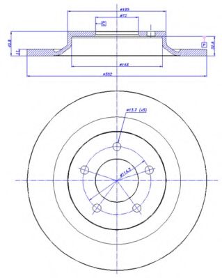 Disc frana