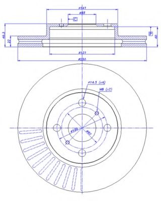 Disc frana