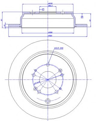 Disc frana