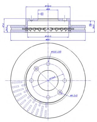 Disc frana