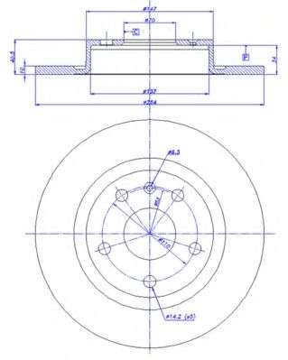 Disc frana