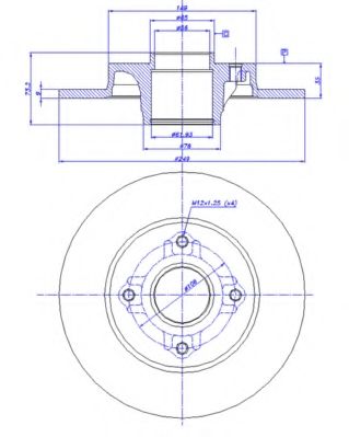 Disc frana