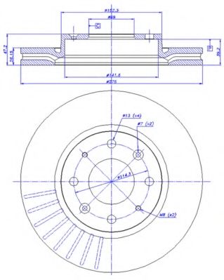 Disc frana